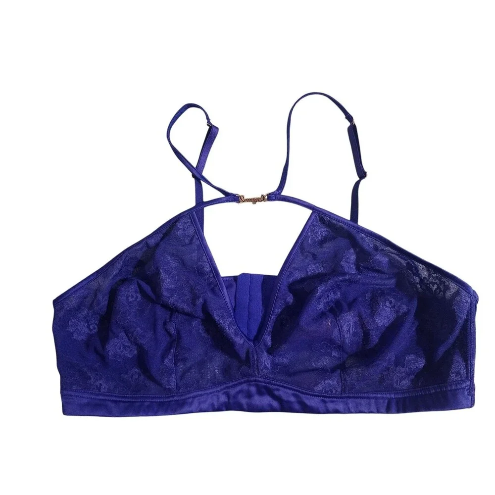 Savage‎ X Fenty Lace Bralette Purple Size 2X